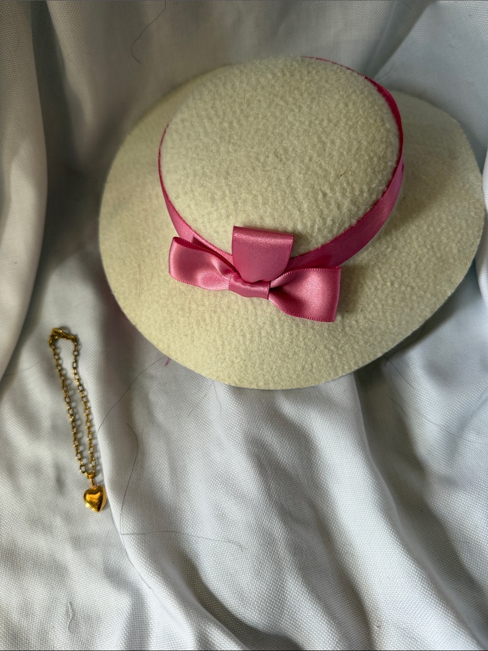 American Girl Marie Grace hat and necklace